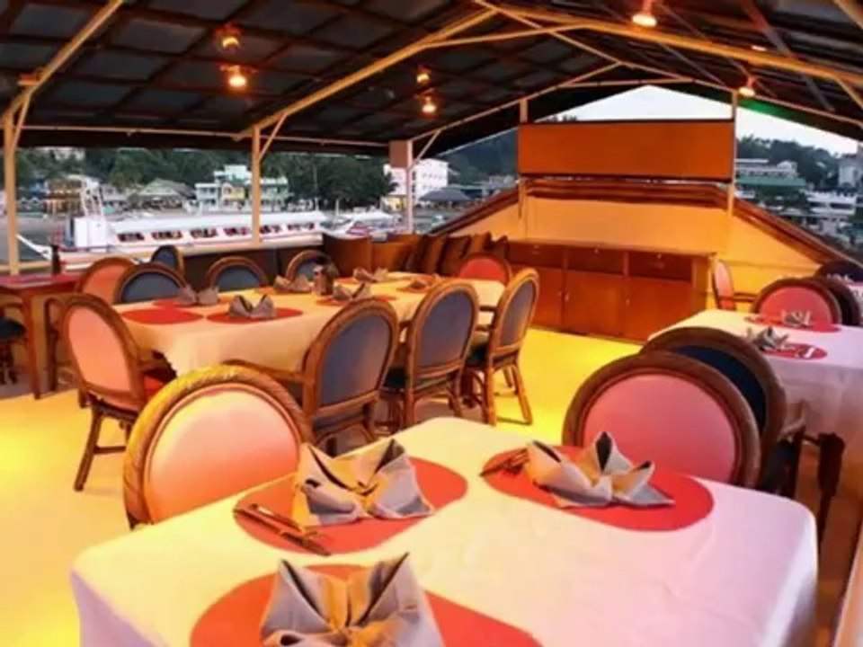 La Laguna Villas and CGrill Floating Restaurant and Bar in Puerto Galera Philippines