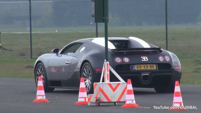 Bugatti Veyron w_ Mansory Exhaust vs Bugatti Veyron Grand Sport