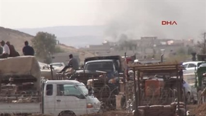 Suruç Kobani'den Dumanlar Yükselmeye Devam Ediyor-1