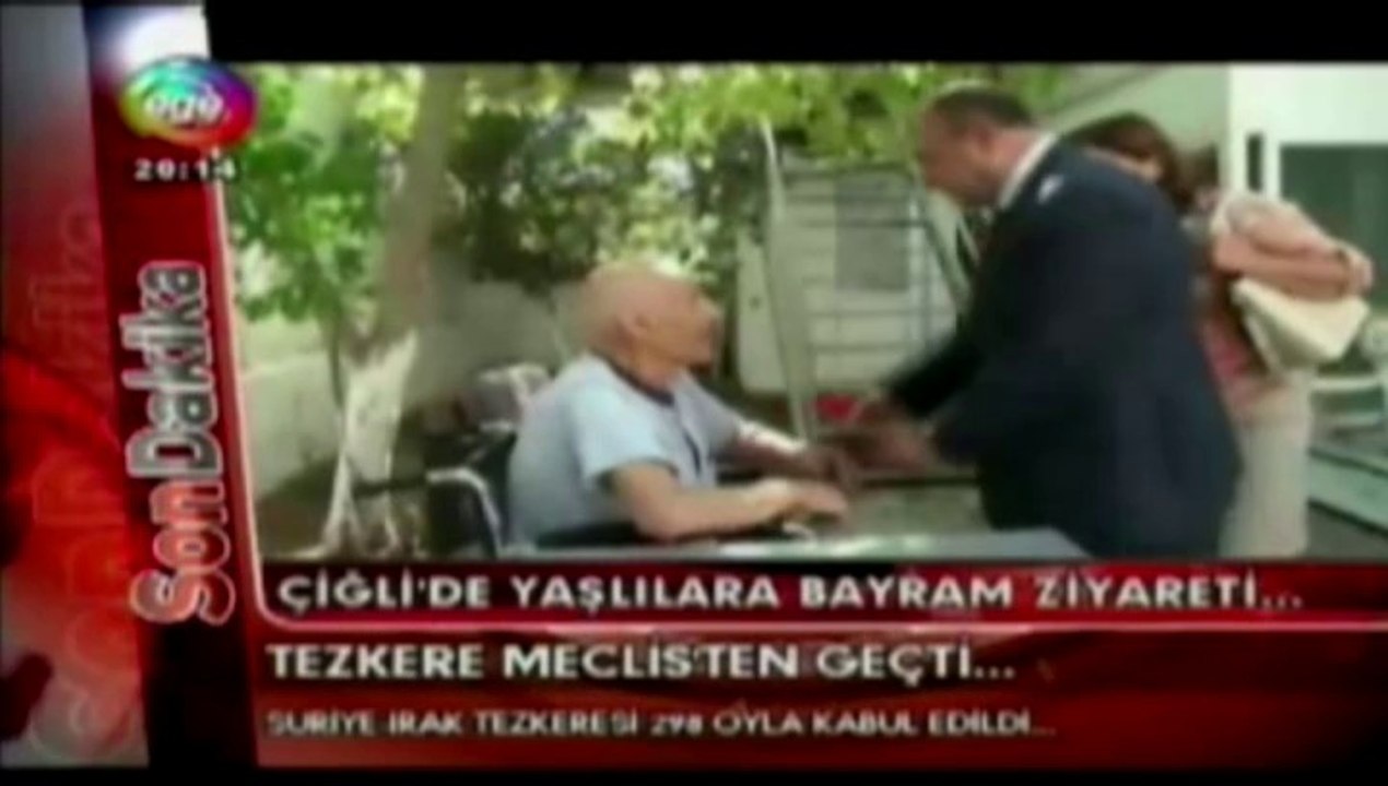 Çiğli Belediye Başkanı Hasan ARSLAN'dan yaşlılara bayram ziyareti.