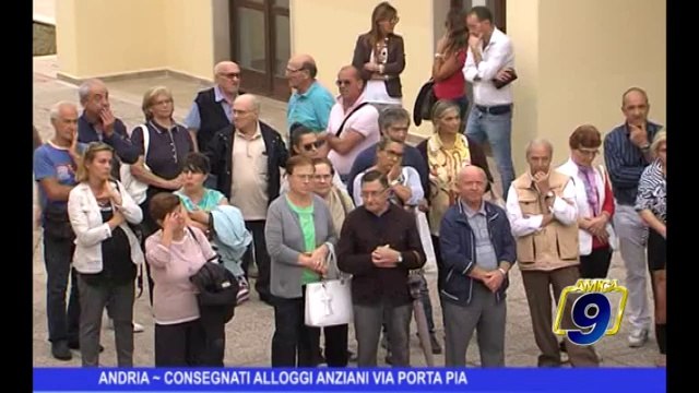 ANDRIA | Consegnati alloggi anziani via Porta Pia