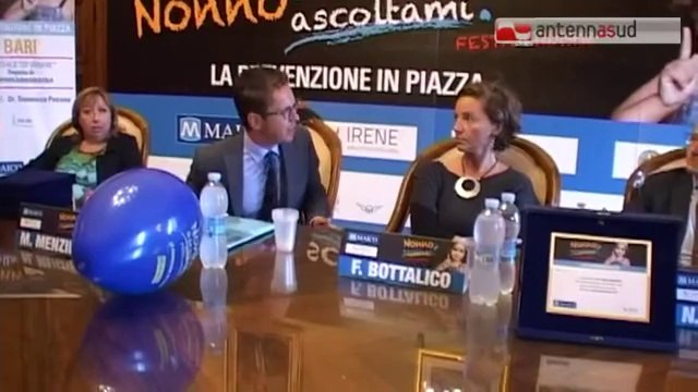 TG 02.10.14 Nonno ascoltami : domenica a Bari l'iniziativa per il controllo gratuito dell'udito