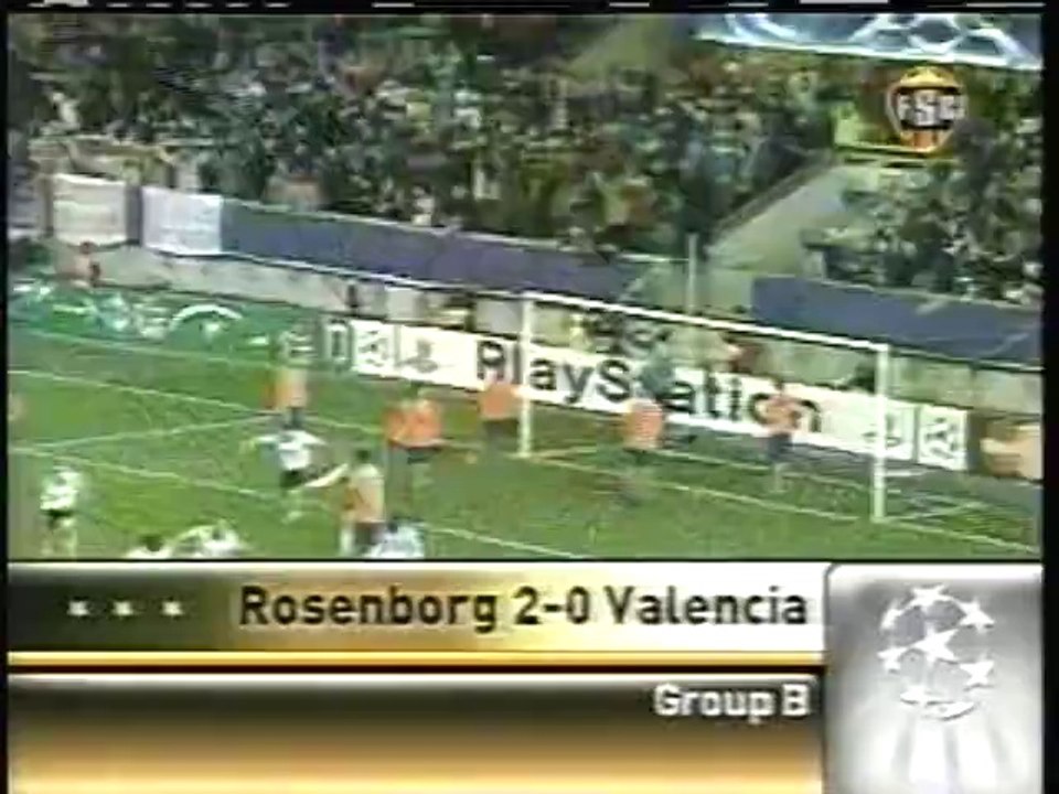 2007.10.24: Rosenborg BK 2 - 0 Valencia CF (Resumen)