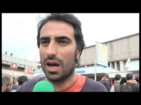 Napoli - Vertice Bce, parlano i manifestanti: Ecco le nostre ragioni (02.10.14)