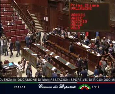 Roma - Camera - 17° Legislatura - 301° seduta (02.10.14)