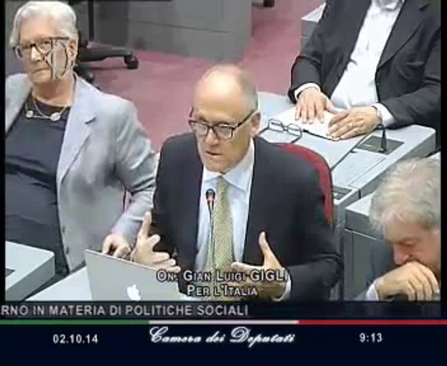 Roma - Audizione Ministro Poletti (02.10.14)