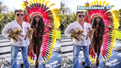 Hair obsession- Model flaunts dress made of hair