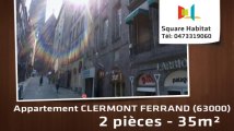 A vendre - Appartement - CLERMONT FERRAND (63000) - 2 pièces - 35m²