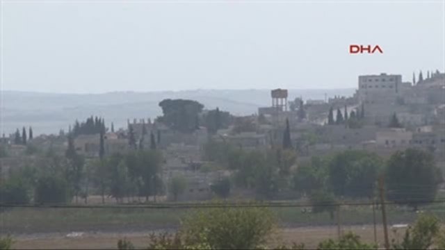 Suruç- Kobani'de Çatışmalar Sürüyor, Yoğun Dumanlar Yükseliyor-7