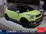 La Citroën C1 Urban Ride en direct du Mondial Auto 2014