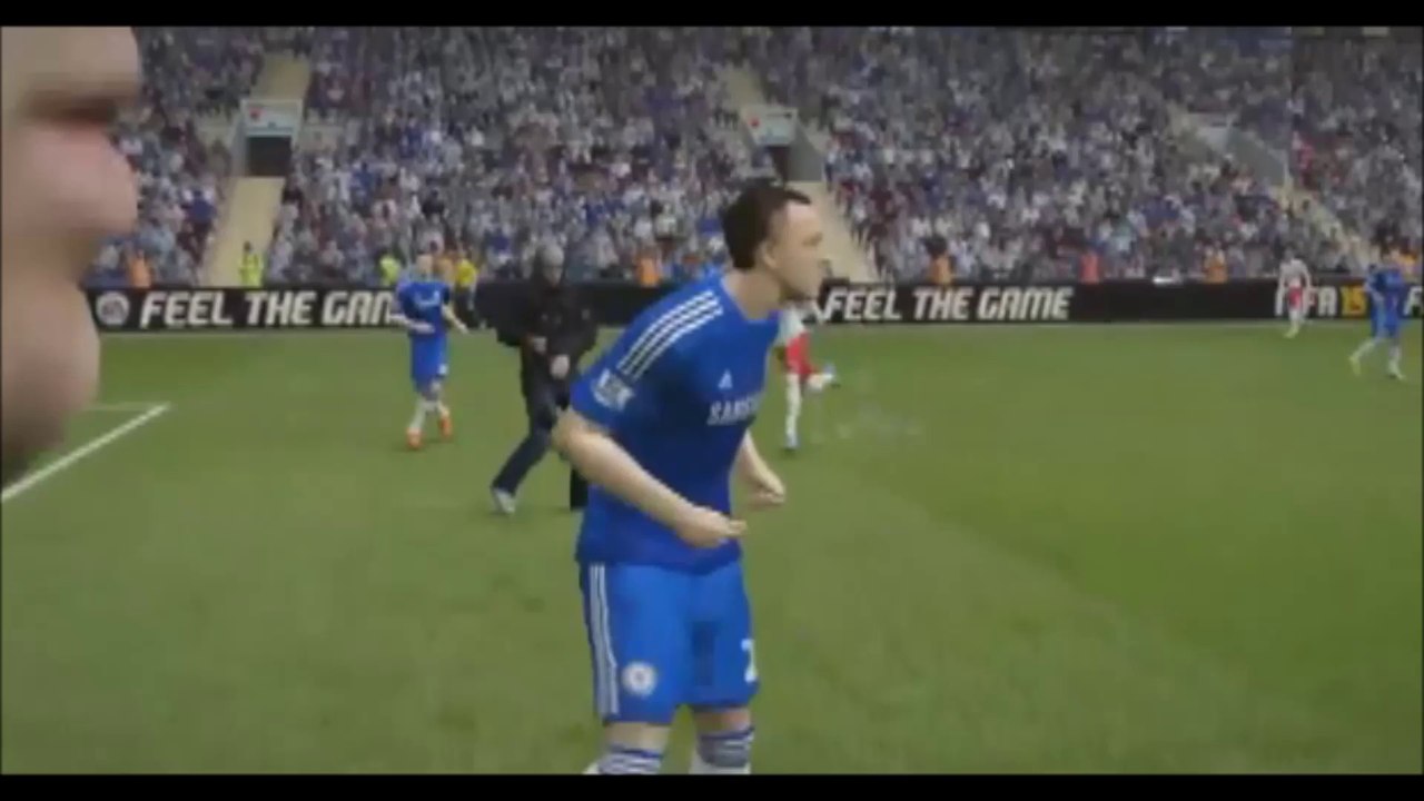 FIFA 15 - Bug -  un cameraman débarque sur le terrain