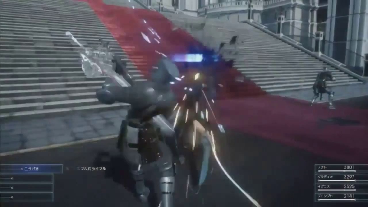 Final Fantasy 15Final Fantasy XV   Combat Battle System Gameplay PS4