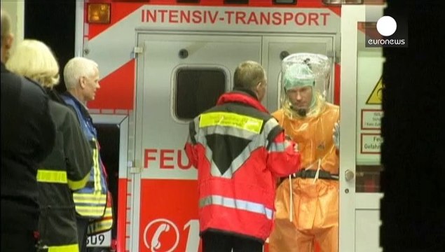Ugandan doctor with ebola being treated in Germany