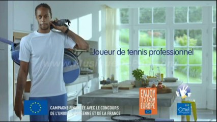 pub Le Lait 'Gaël Monfils' 2014 [HQ]