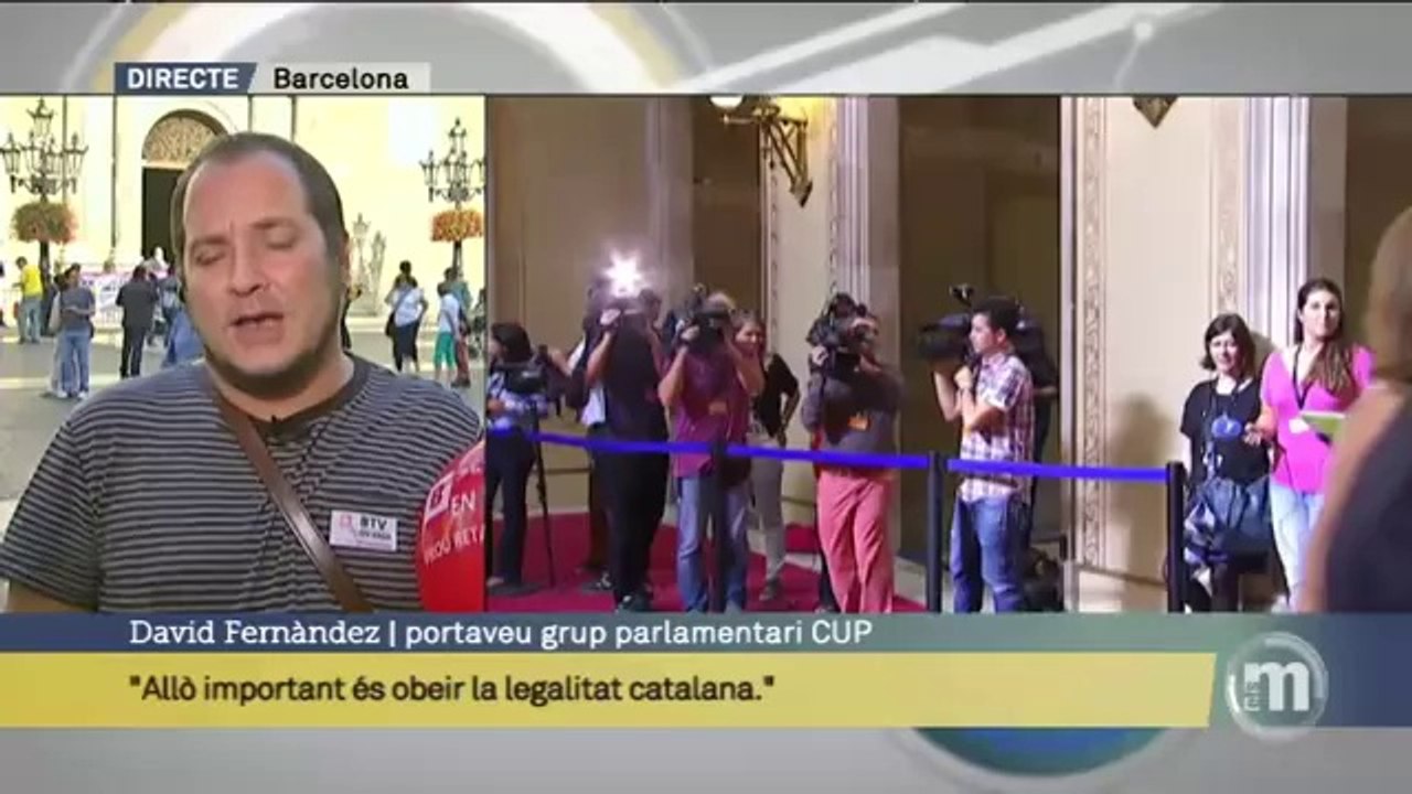 TV3 - Els Matins - David Fernández: "Volem arribar al màxim comú multiplicador"