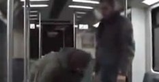 Metroda Kadına Saldıran Kişi, Bakın Nasıl Rezil Oldu