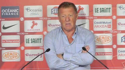 Brest / Tours : Alex Dupont en conférence de presse d'avant-match