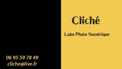Cliché labo Photo numérique