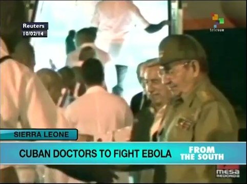 Cuban Doctors in Sierra Leone to Fight Ebola