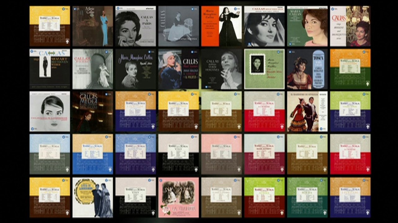 Maria Callas, Intégrale des enregistrements studios restaurés