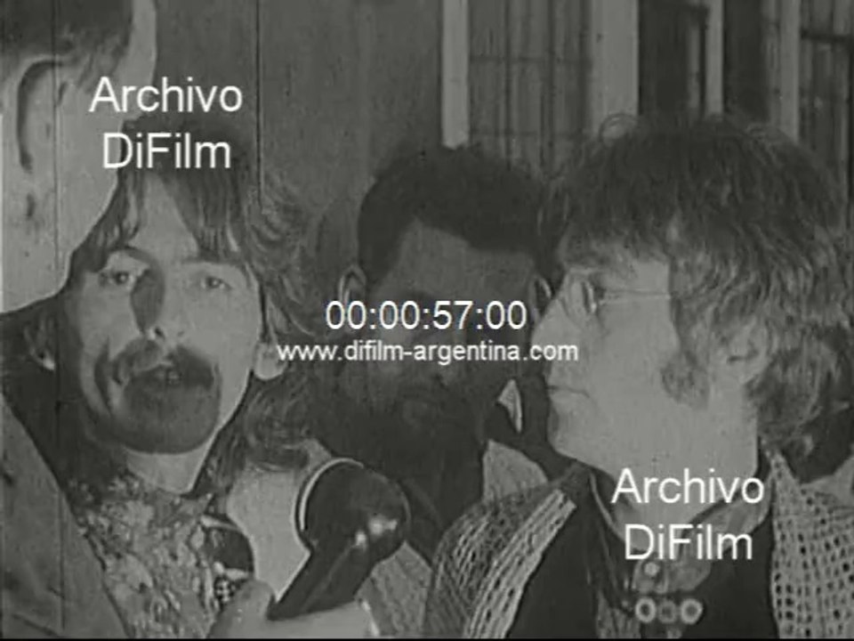DiFilm - Interview John Lennon and George Harrison 1965