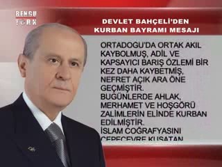 DEVLET BAHÇELİ'DEN BAYRAM MESAJI