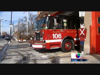 Chicago Fire Dept. 5-11 Club Chicago, Univision Story on the Unit 12/13/2013