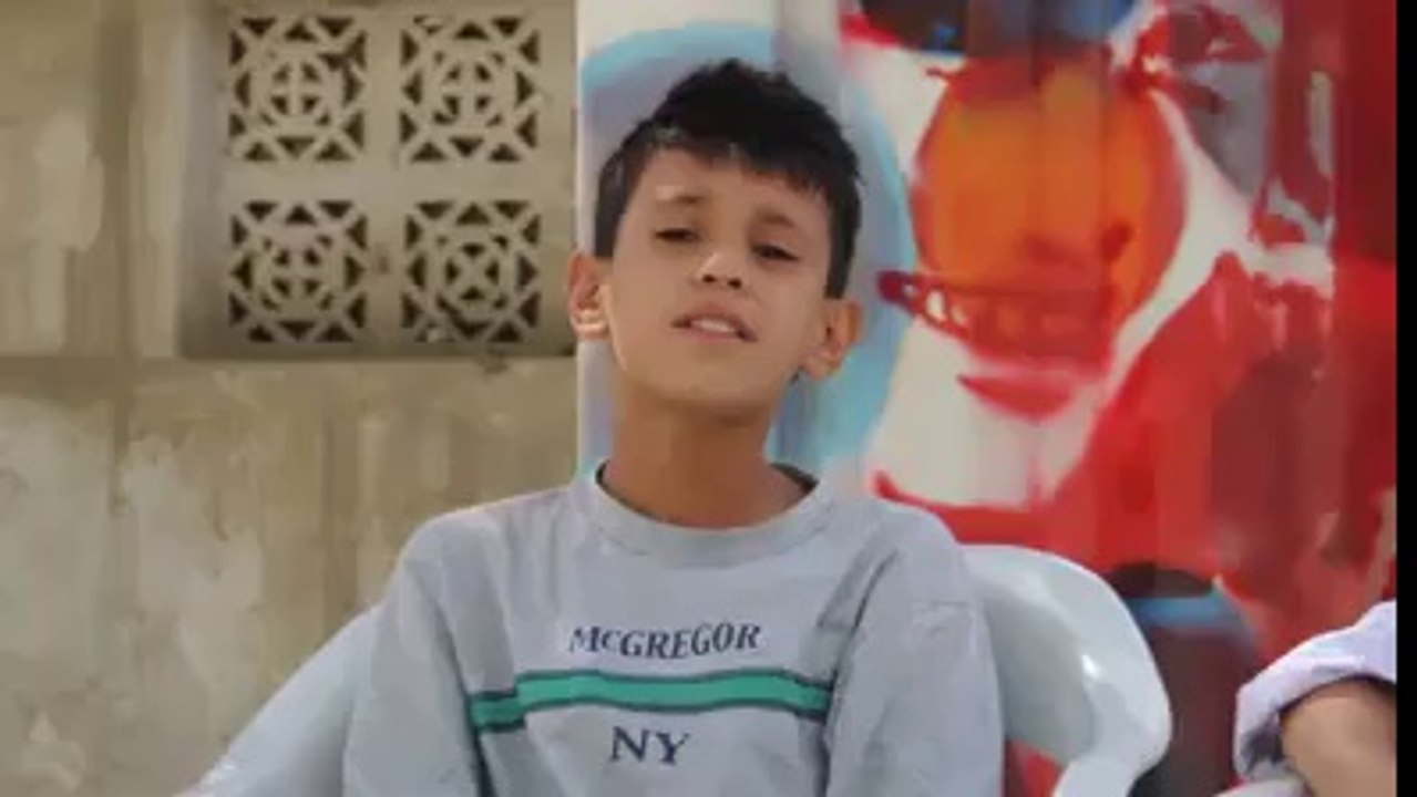 Sad song by an afghan boy
