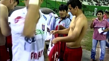 Bolivian club wears fake Stuttgart shirts