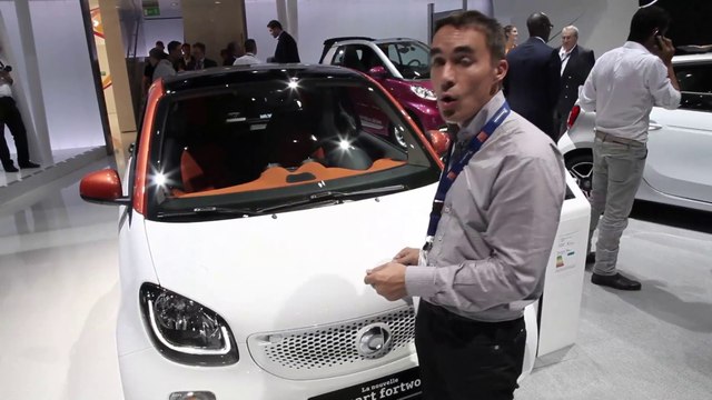 Vidéo Smart Fortwo et Forfour au Mondial de l'Automobile 2014 - L'argus