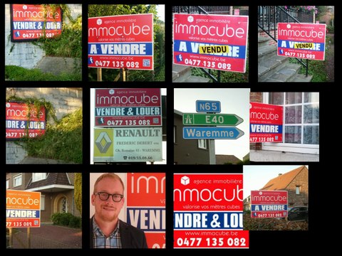 Immo Cube votre bureau Immobilier présente son agence de Waremme via un spot de pub sur Radio Contact et Radio Nostalgie pour vendre ou acheter une maison, villa ou appartement neuf dans la région et en Hesbaye ou nos promotions immo avec les Waleffes