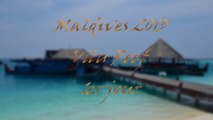 Shooting aux Maldives - Resort Vilu Reef - Jour 1