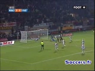 Nancy PSG 0-1 Pauleta
