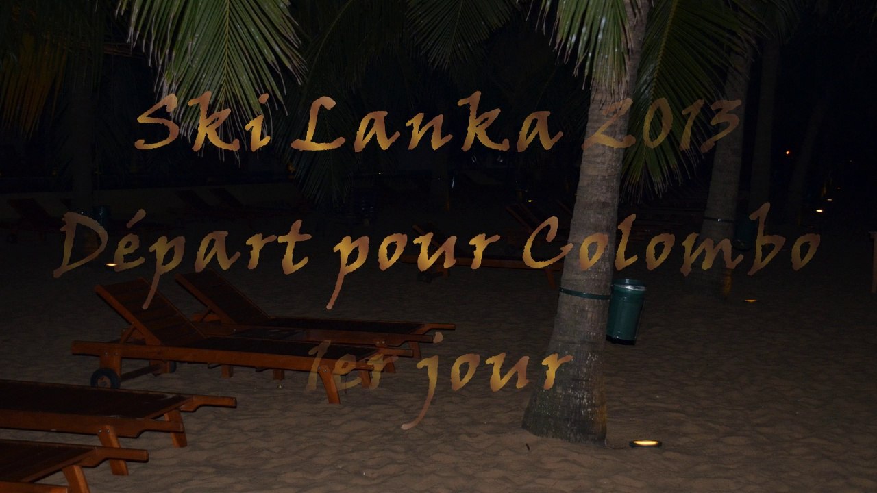 Shooting au Sri Lanka - Jour 1
