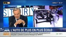 BFM Story: Mondial de l'automobile 2014: L'auto de plus en plus écolo - 03/10