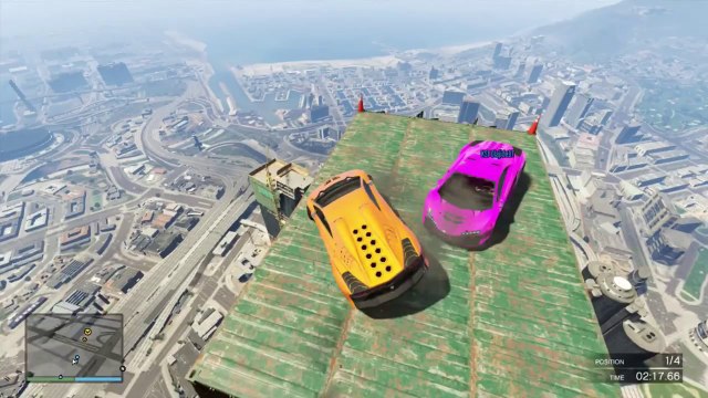 EPIC STUNTING PLATFORMS GTA 5 Funny Moments E311 (GTA V Online).