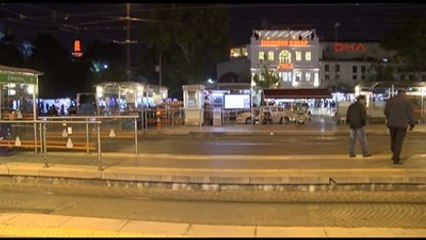 Tramvay Durağında Unutulan Çanta Polisi Alarma Geçirdi