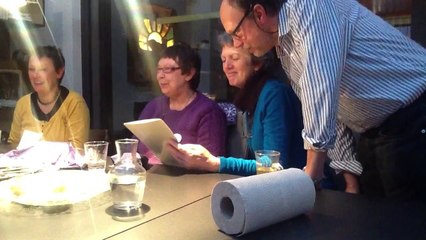 Sinterklaasavond 2013 cadeau Gert