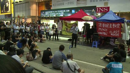 Incidentes rompen diálogo en Hong Kong