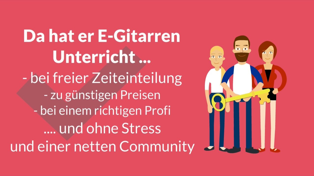 E-Gitarre lernen - wie Paul es nun macht