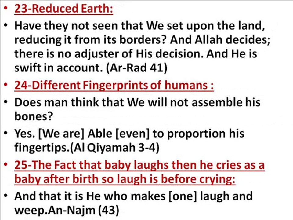 Great Must watch Miracles of Quran & prophet Mohamed (PUH)