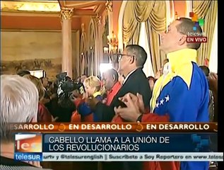 Venezuela: llama Cabello a unión del PSUV para enfrentar al "fascismo"