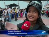 Perros policía y ejercicios tácticos en la Feria de Prevención de Drogas 2014