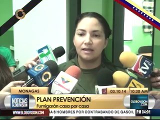 Realizan jornadas de fumigación "casa por casa" en Monagas