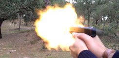 Glock 32 cospe bolas de fogo