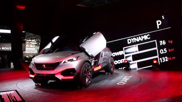 Peugeot QUARTZ Concept Car Mondial 2014 L'argus