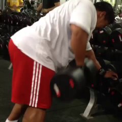 One arm Dumbbell row