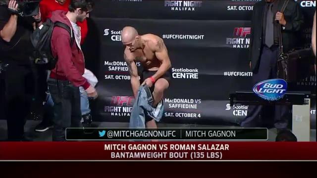 UFC Fight Night 54 weigh-ins