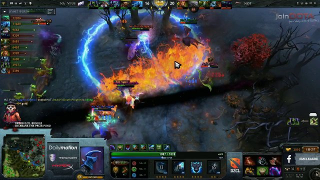 Na'Vi US vs NoT Game 3 - Dota 2 Champions League @TobiWanDOTA & Clairvoyance
