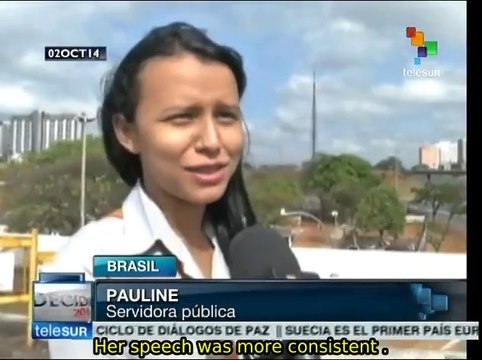 Brazilian candidates face off in last TV debate